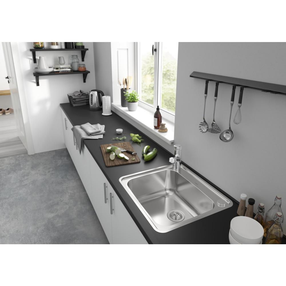 Кухонный смеситель однорычажный, 150, с вытяжным изливом, 1jet Hansgrohe 71814800 - 4