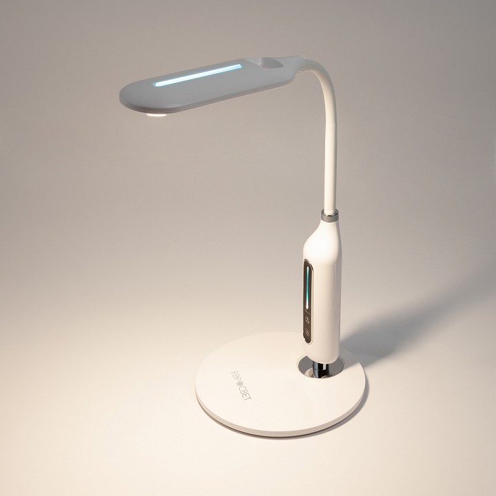 Настольная лампа офисная Eurosvet Soft 80503/1 белый 8W - 1