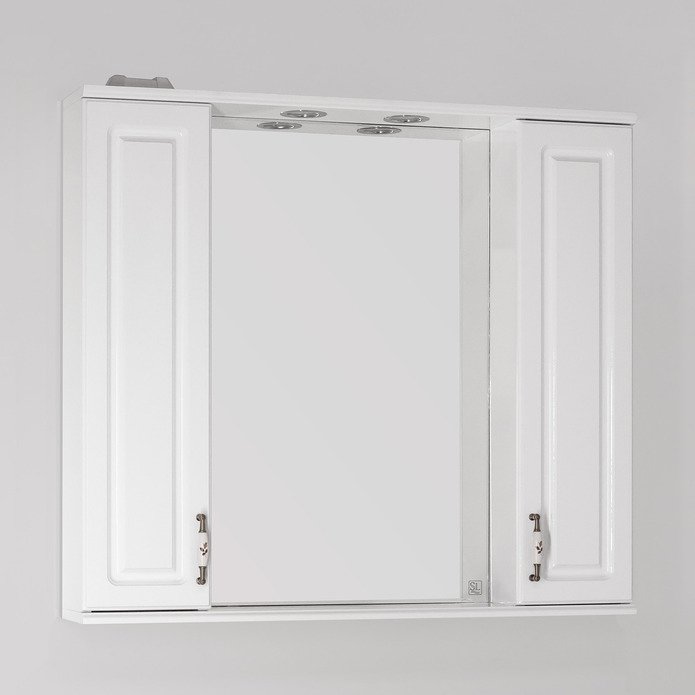 Зеркало-шкаф Style Line Олеандр-2 90 см  ЛС-00000242 - 0