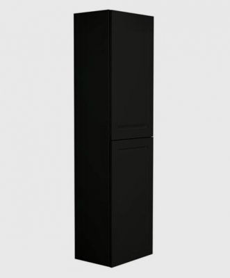 PLATINO Шкаф подвесной с двумя распашными дверцами, Черный матовый , 400x300x1500, AM-Platino-1500-2A-SO-NM - 0