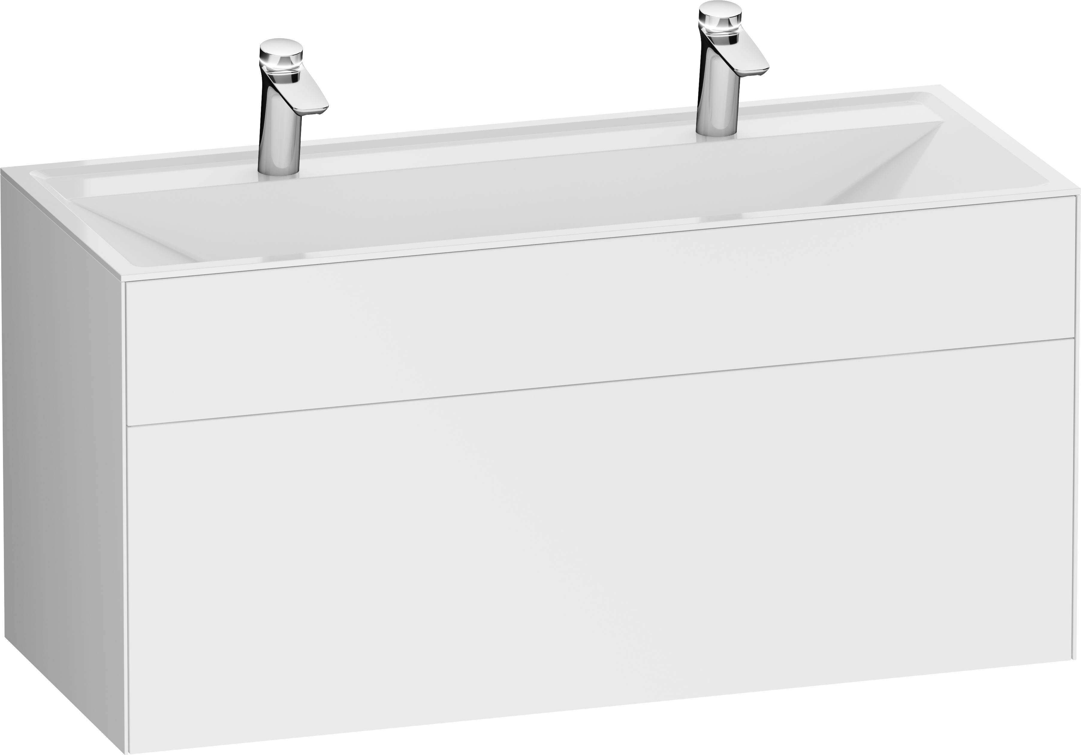 Мебель для ванной Am.Pm Inspire V2.0 120 белый матовый - 6