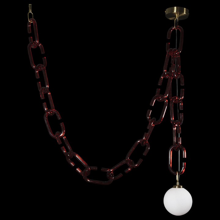 Подвесной светильник Loft it Chain 10128C Red - 2