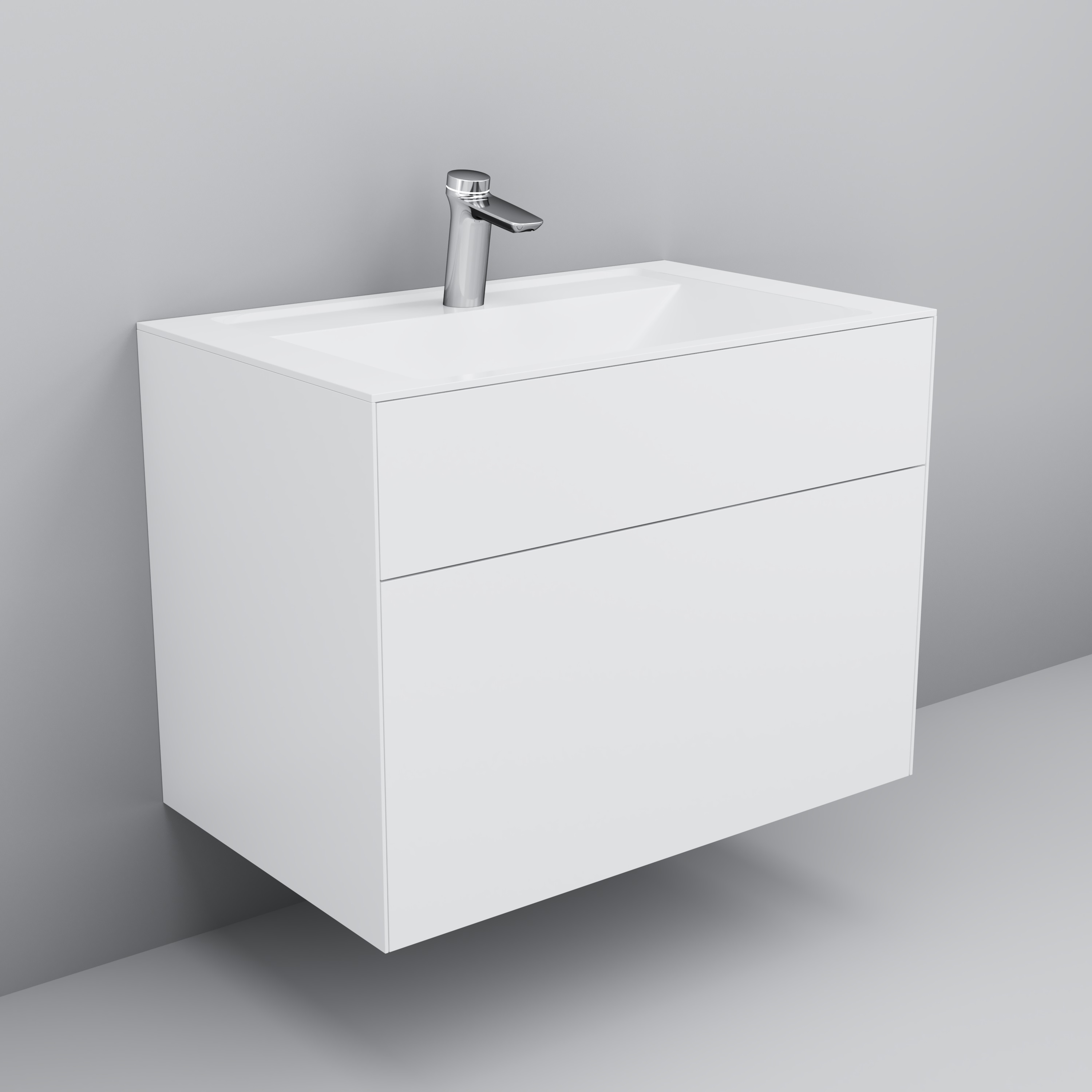 Мебель для ванной Am.Pm Inspire V2.0 80 белый матовый - 1