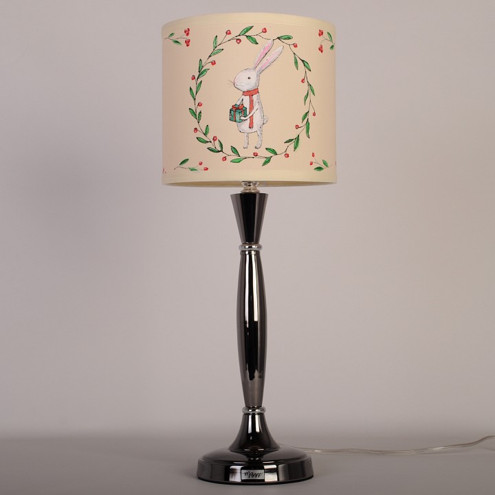 Настольная лампа декоративная Manne TL.7734-1BL TL.7734-1BL (заяц с подарком) лампа настольная 1л - 0