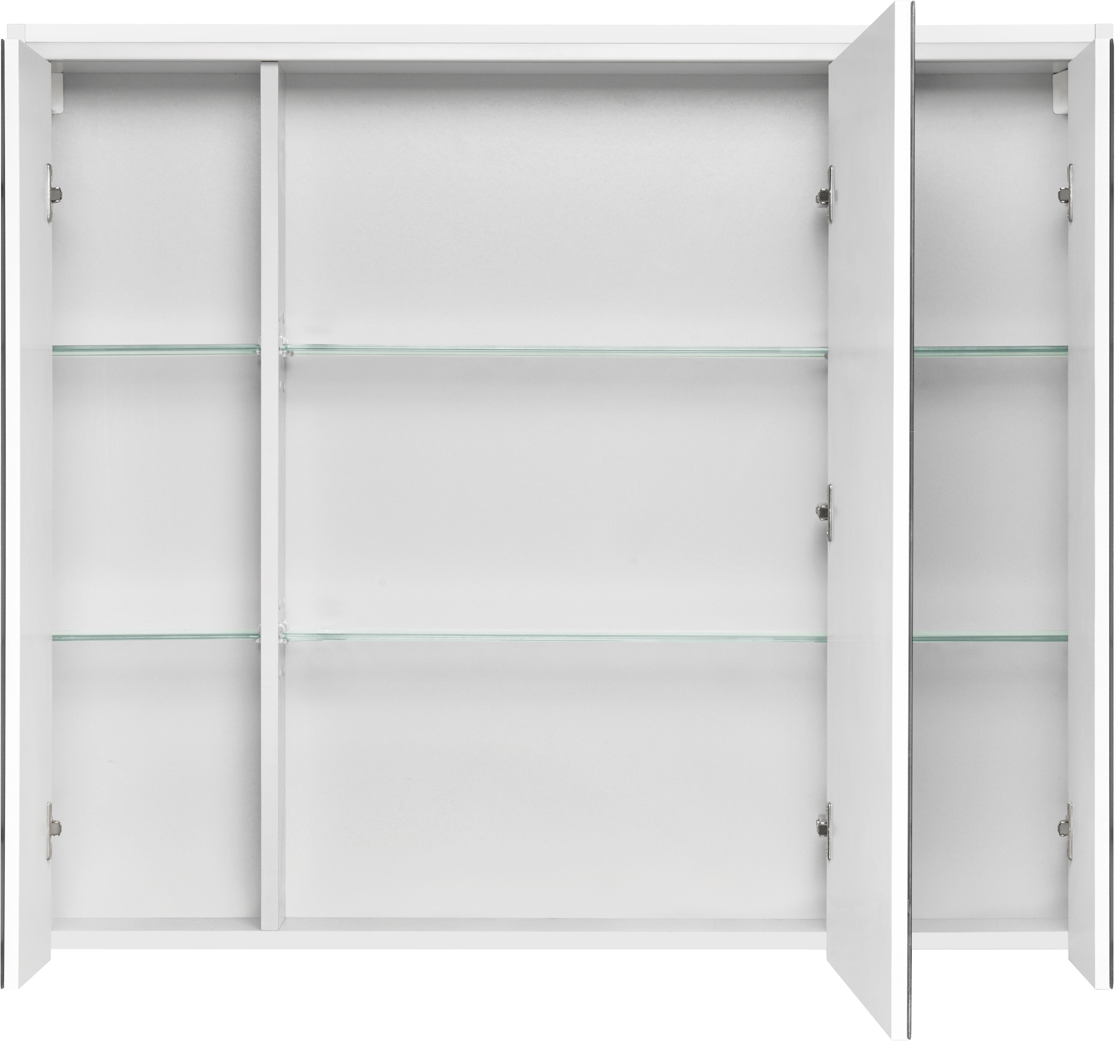 Зеркало-шкаф STWORKI Хельсинки 100 см, с подсветкой, навесной, большой,
белый, прямоугольный 1A243302HI010 - 5