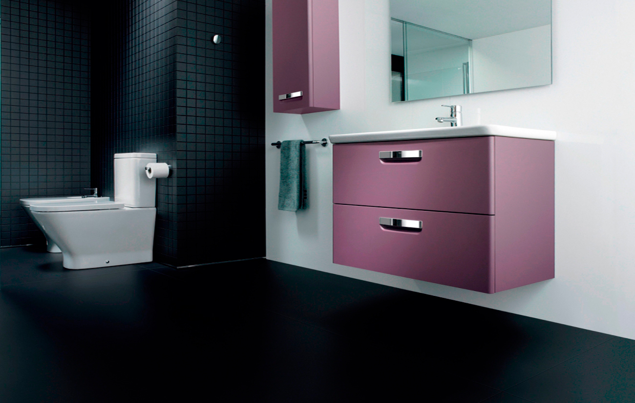 Мебель для ванной Roca Gap 80 фиолетовая - 4