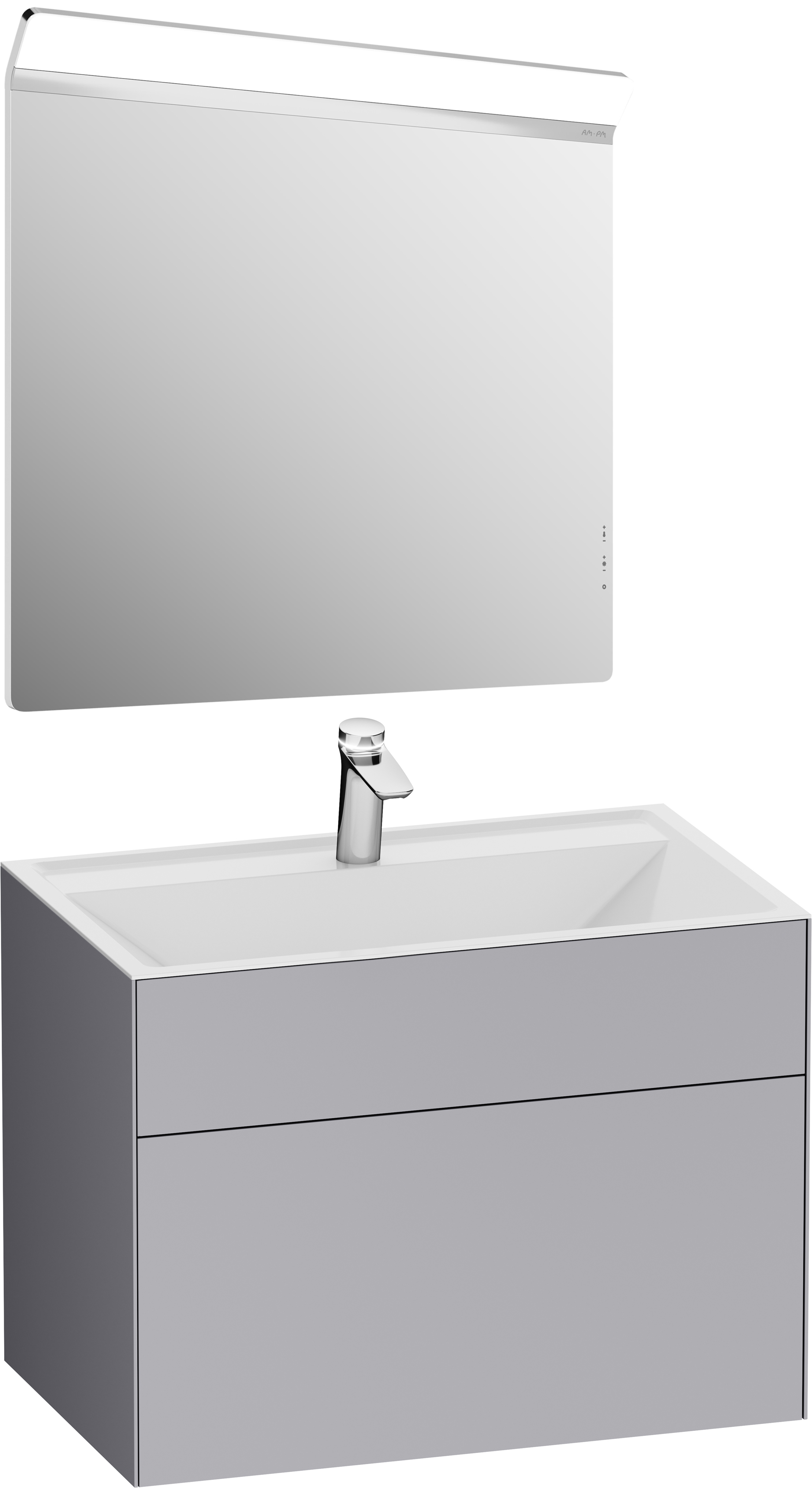 Мебель для ванной Am.Pm Inspire V2.0 80 элегантный серый - 0
