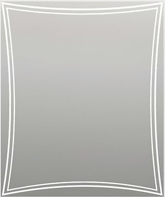 Зеркало в ванную Marka One Brio 75 см (У26295) 2200000029331 - 4