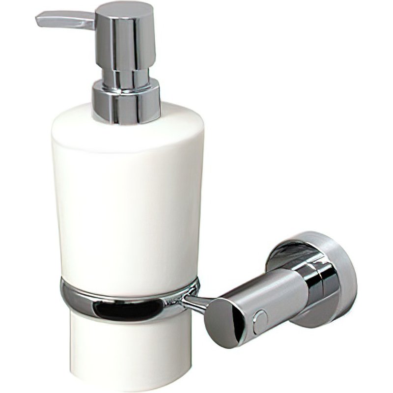 Дозатор для жидкого мыла WasserKraft  хром - белый K-28299 - 0