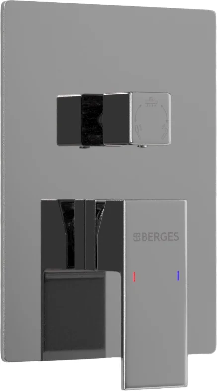 Душевой комплект Berges Nardis 2S хром 071001 - 3