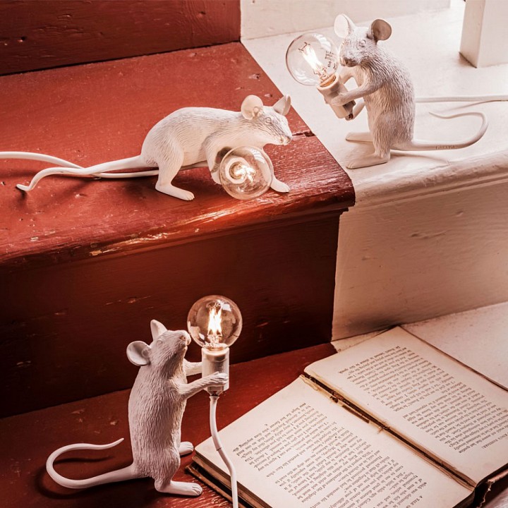 Зверь световой Seletti Mouse Lamp 15222 - 5