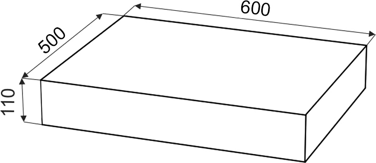 Столешница STWORKI Ольборг 60 дуб карпентер, без отверстий, с тумбой 60, с раковиной BOCCHI Vessel 1174-004-0125 черной 481123 - 8