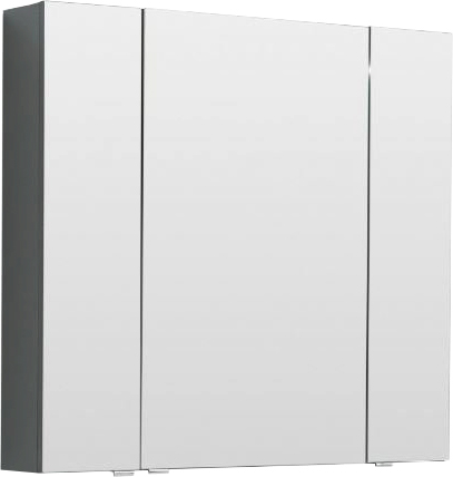 Зеркало-шкаф Aquanet Алвита 100 серый антрацит 240113 - 2