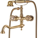 Смеситель для ванны Bronze de Luxe Royal бронза (10119D)