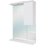 Зеркало-шкаф Onika Элита 60 R с подсветкой, белый (206020)