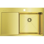 Мойка кухонная Omoikiri Akisame 78-LG-R светлое золото 4973086