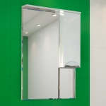Зеркало Misty Жасмин 65 с подсветкой, белая эмаль R П-Жас02065-011СвП