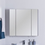 Зеркало-шкаф Aquanet Алвита 90 серый антрацит 240110