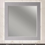 Зеркало с подсветкой Opadiris Луиджи 100 серый матовый