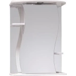 Зеркало-шкаф Onika Лилия 60 R с подсветкой, белый (206012)