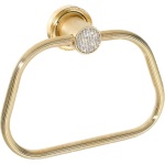 Полотенцедержатель Boheme Royal Cristal Gold кольцо 10925-G