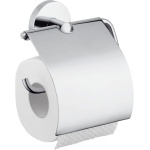 Держатель туалетной бумаги Hansgrohe Logis с крышкой 40523000