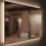 Зеркало Sanvit Панорама 90 с подсветкой