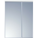 Зеркало-шкаф Акватон Брук 60x80 с подсветкой белый 1A200502BC010