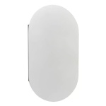Зеркало-шкаф Aquaton Оливия 50 R белый глянцевый