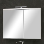 Зеркало-шкаф AQUATON Брук 100 со светильником 1A200702BC010