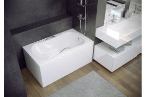 Акриловая ванна Besco Aria Rehab 120x70 - 2