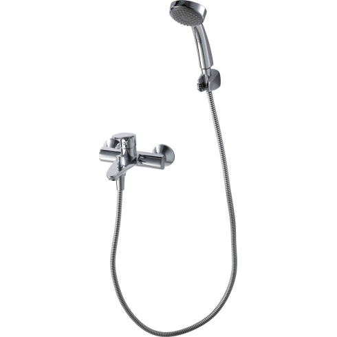 Смеситель Bravat Drop F64898C-B для ванны с душем - 1
