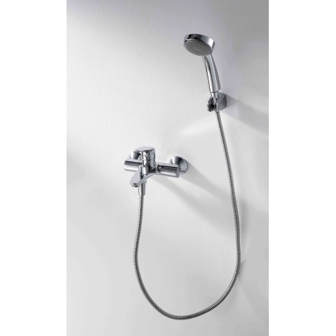 Смеситель Bravat Drop F64898C-B для ванны с душем - 4