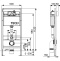 Комплект для установки подвесного унитаза: инсталляция, пластиковая панель смыва TECEnow, белая 9400413 - 2