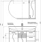 Мебель для ванной Aquanet Моника 105 - 8