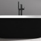 Акриловая ванна ABBER 170х80 черный матовый  AB9241MB - 2