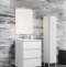Комплект мебели Sanvit Авеню-3 60 белый глянец - 0