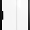 Душевая дверь в нишу STWORKI Стокгольм DE019D290200 90 см профиль черный матовый 3GW207TTKK000 - 4