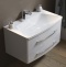 Мебель для ванной Aqwella 5 stars Neringa 80 белый - 2