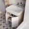 Комплект мебели Aquaton Сканди Doors 55 Белый глянец Дуб верона - 2