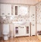 Мебель для ванной Бриклаер Кантри 105 бежевый дуб - 0
