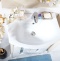 Мебель для ванной Бриклаер Бали 60 светлая лиственница, белый глянец - 3