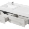 Комплект мебели Aquaton Сакура 100 белый-светлое дерево - 3
