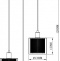 Подвесной светильник Moderli Brizzi V2871-3P - 1