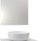 Мебель для ванной DIWO Элиста 60 белый мрамор, с раковиной Moduo 40 RING, в скандинавском стиле, овальная (гарнитур, мебель) 554704 - 3