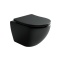 Комплект унитаза с инсталляцией Ceramica Nova Metropol черный с сиденьем микролифт и кнопкой хром матовый CN4002MB_1001M_1000 - 1
