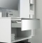Комплект мебели Sanvit Контур 100 белый глянец - 3
