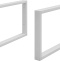 Столешница с раковиной DIWO Элиста 80 белый мрамор, с раковиной Moduo 50 Square 555072 - 7