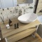 Мебель для ванной DIWO Элиста 100 столешница светлое дерево раковина Moduo 55 Leaf 568126 - 2