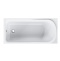 Комплект акриловой ванны со шторкой и душевой системой AM.PM Gem 170x70 белая W90ASET-170D8 - 5